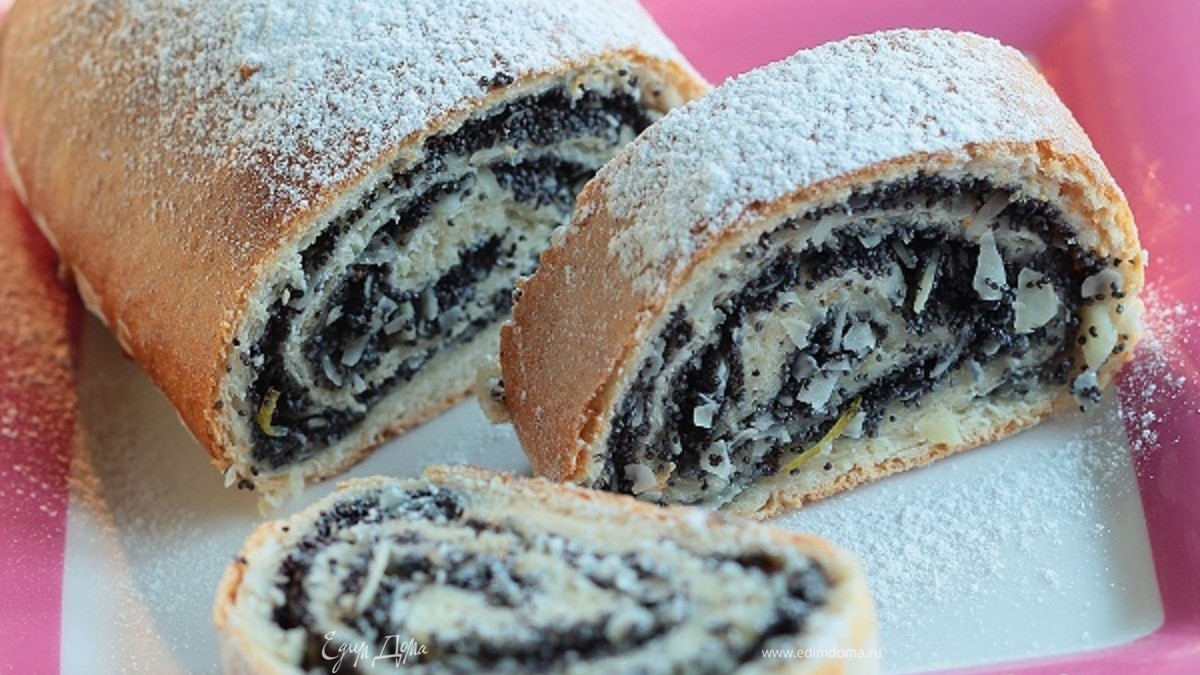 Рулет с маком