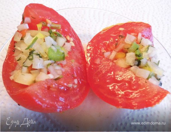  Помидоры малосольные (сухой способ)