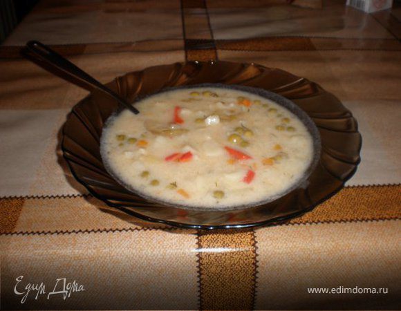 Суп овощной пикантный