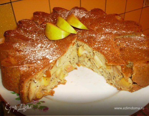 Яблочный пирог "Неженка"