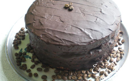 Рецепт Тройной торт с кремом, покрытый шоколадом (Tripla torta alla crema ricoperta di cioccolato)