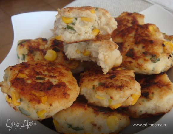 Котлеты с кукурузой Котлеты с кукурузой