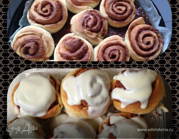 Роллы с корицей (Cinnamon rolls) Роллы с корицей (Cinnamon rolls)