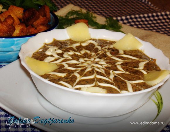 Суп-пюре из грибов