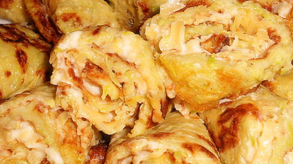 Кабачковые рулеты