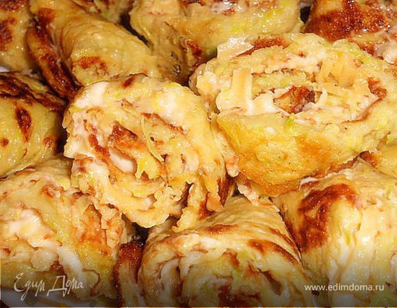 Кабачковые рулеты Кабачковые рулеты