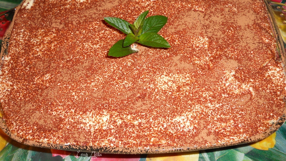 Мятный тирамису