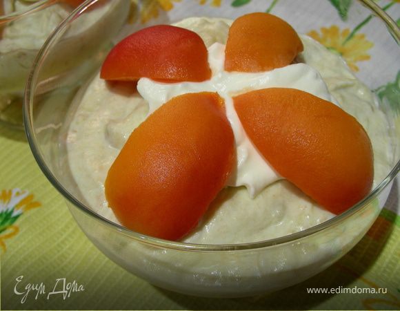  Нежный мусс из ревеня