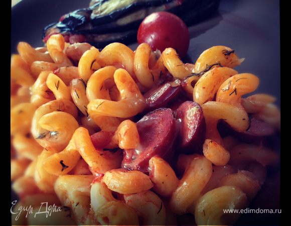 Паста с двумя соусами Паста с двумя соусами