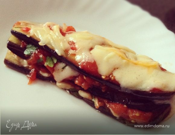 Баклажанная пирамидка