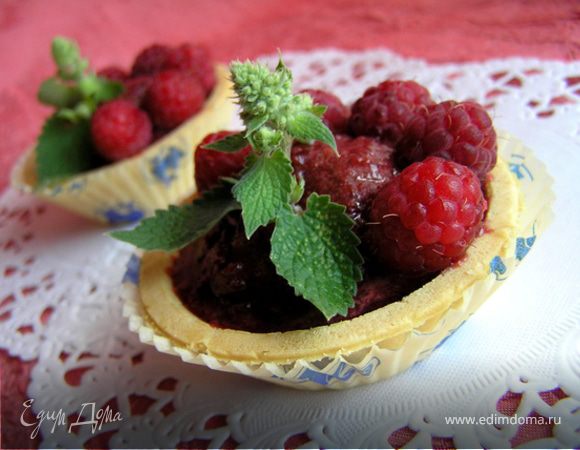 Вишневое сорбе с малиной Вишневое сорбе с малиной