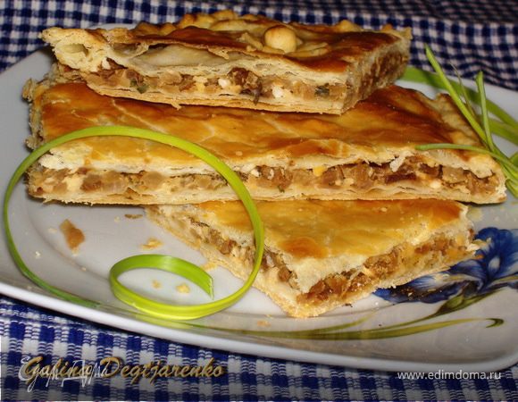 "Литературный" пирог с капустой "Литературный" пирог с капустой