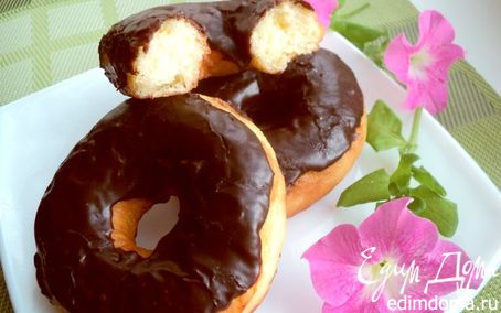 Рецепт Донатс – американские пончики (Donuts)
