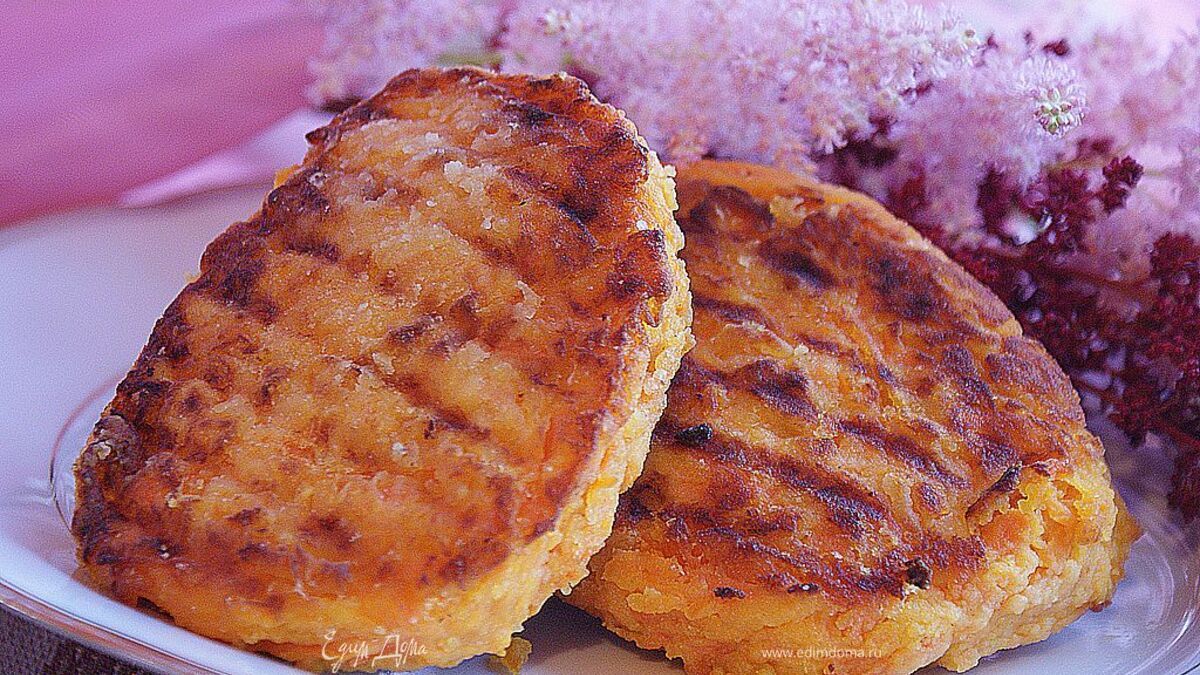 Морковные зразы с яблоками