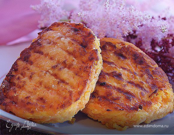 Морковные зразы с яблоками