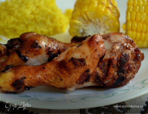 Острые куриные цитрусовые ножки