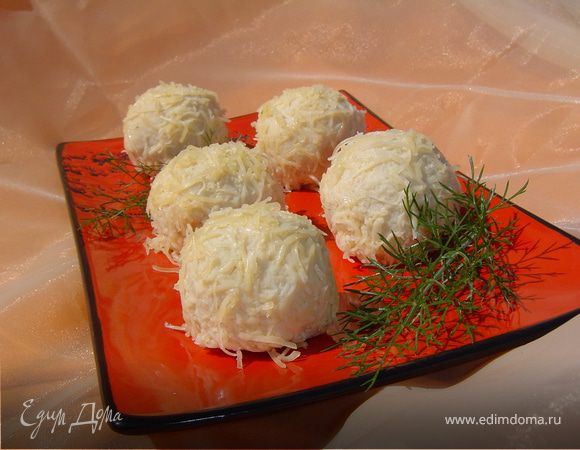 "Рафаэлло из курицы" - закуска 