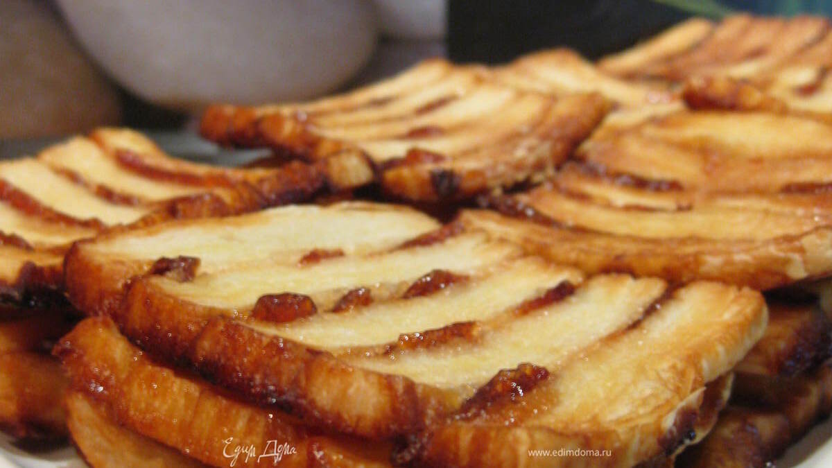 Слоеное печенье с джемом