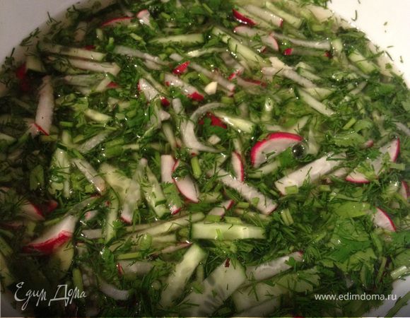 Окрошка по-корейски, или летнее кимчи