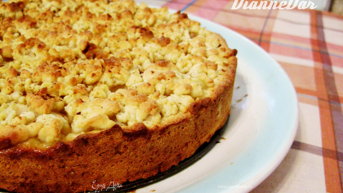 Пирог "Любимый" с грушами