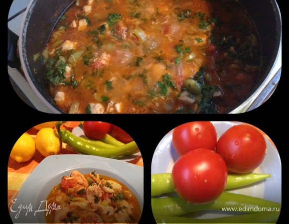 Чахохбили из куриной грудинки Чахохбили из куриной грудинки