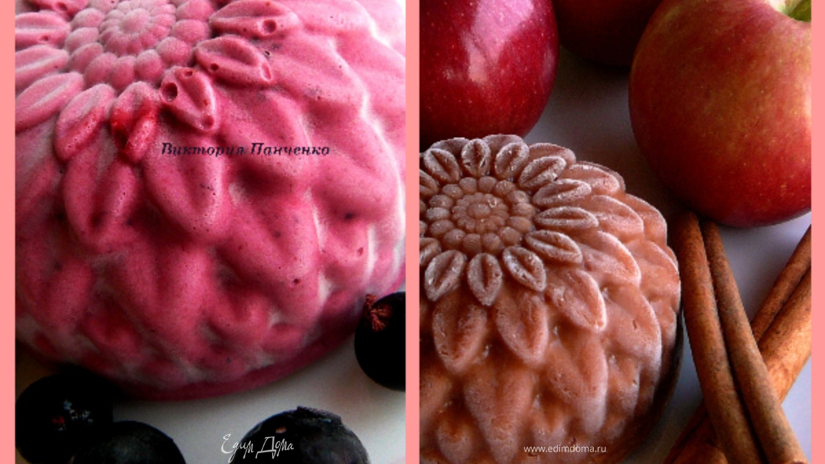 Мороженое из черной смородины + бонус мороженое яблочное с корицей