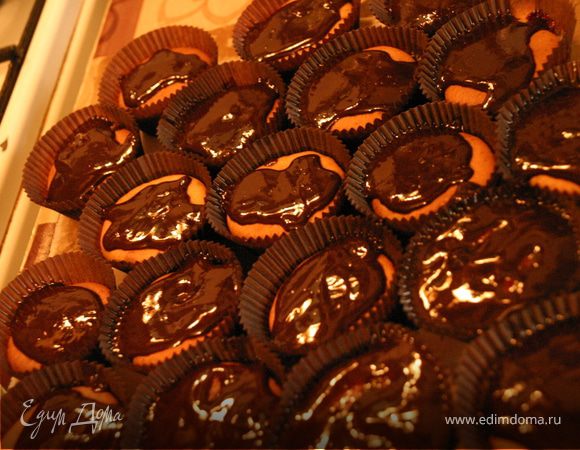 Смородиновые капкейки