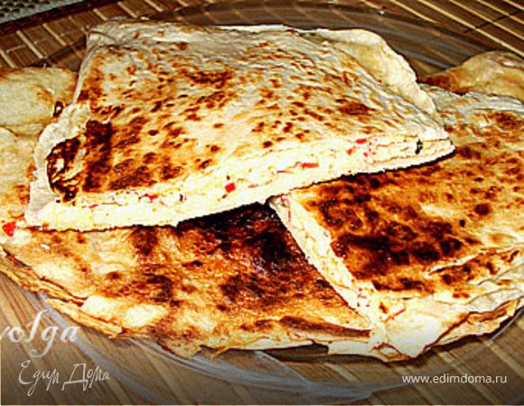 Фаршированный блинчик из лаваша Фаршированный блинчик из лаваша