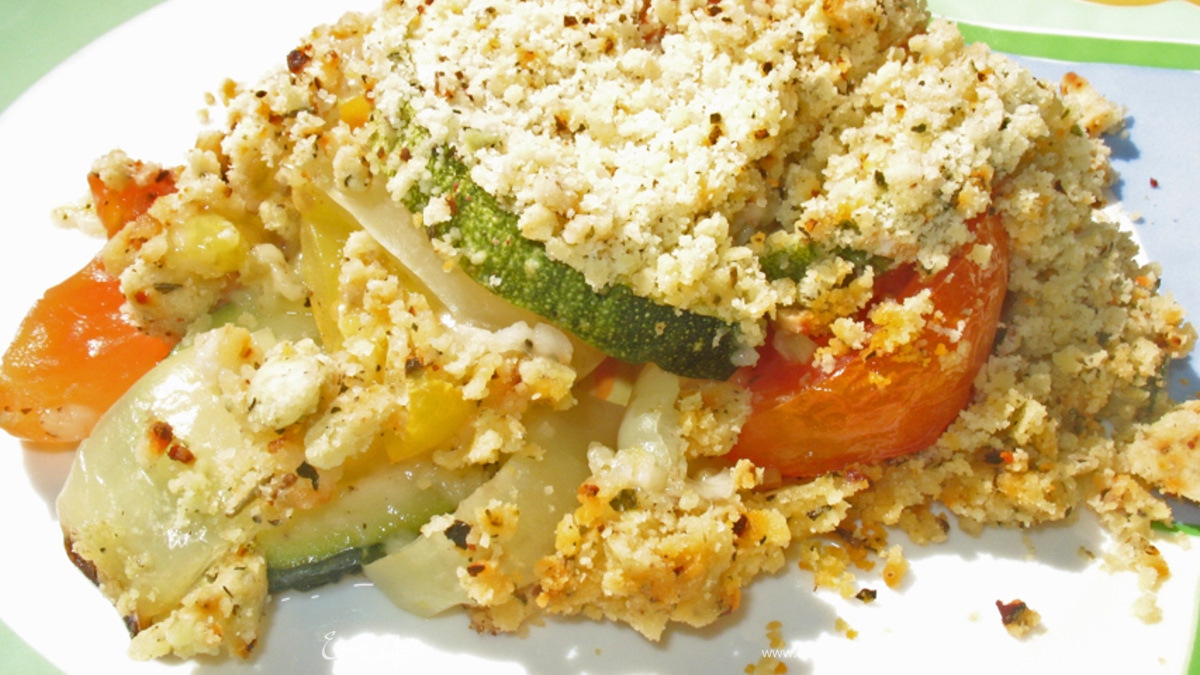 Овощной крамбл