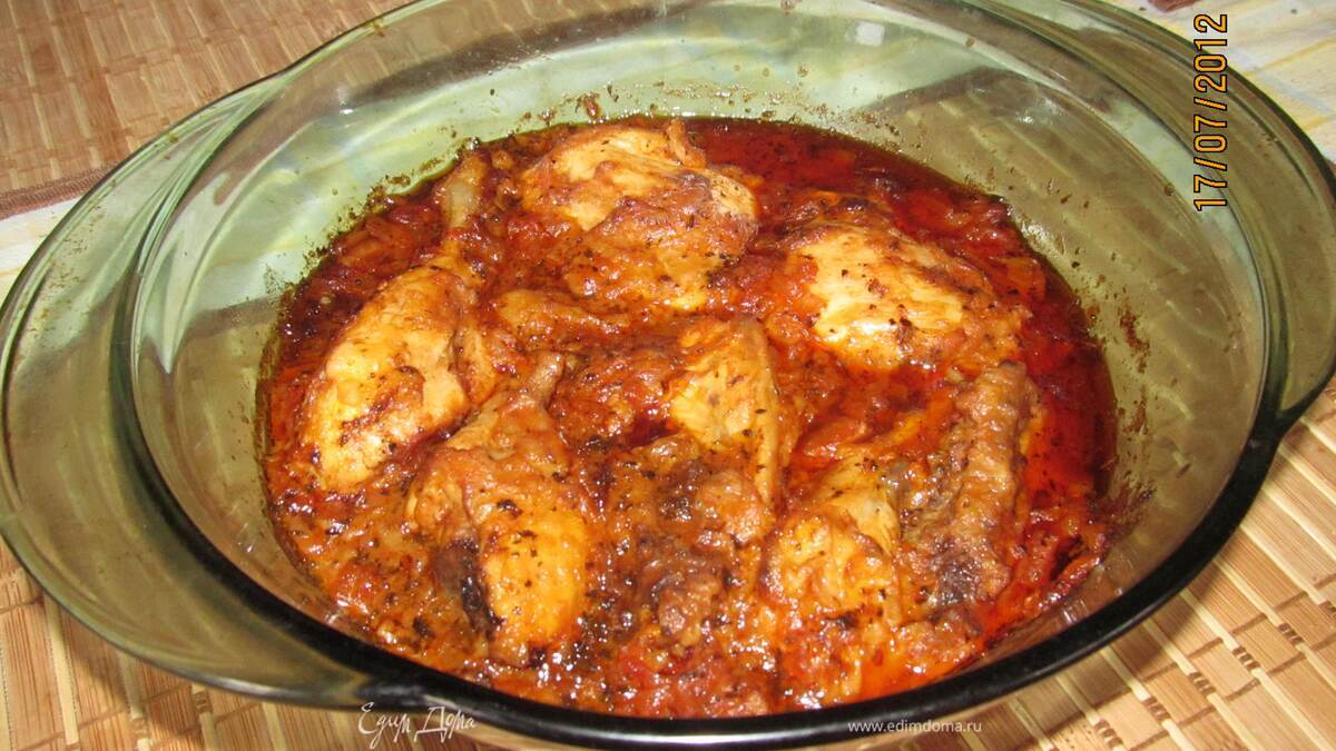 Куриные бедрышки с паприкой