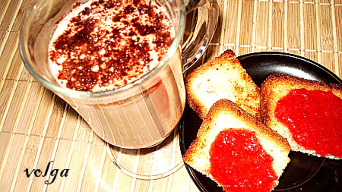 Какао на завтрак (экспресс метод)