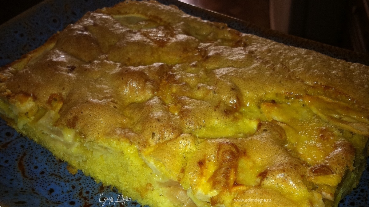 Яблочный пирог "Нямочка"
