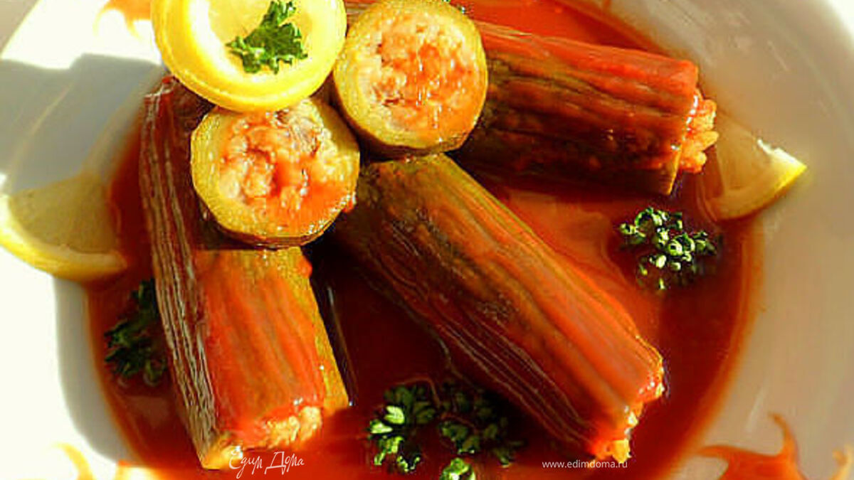 Куса-махши (фаршированные мини-кабачки)