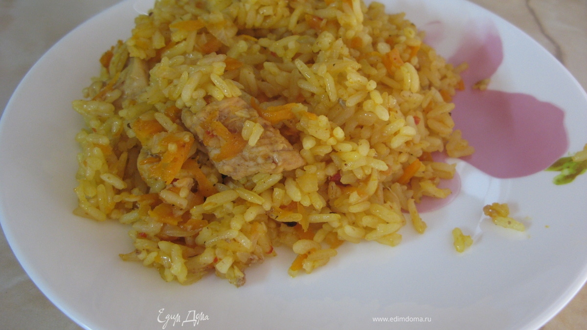 Плов со свининой