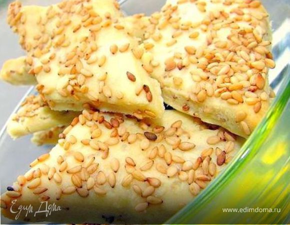 Кунжутные крекеры