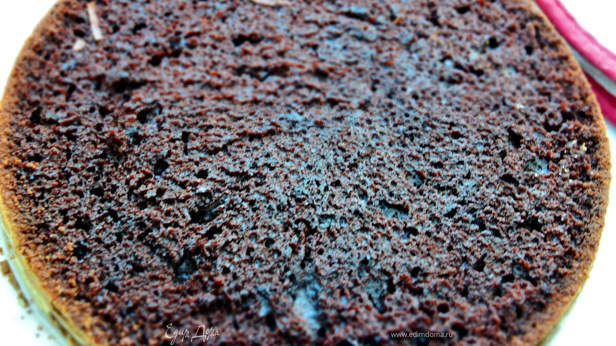 Шоколадный бисквит