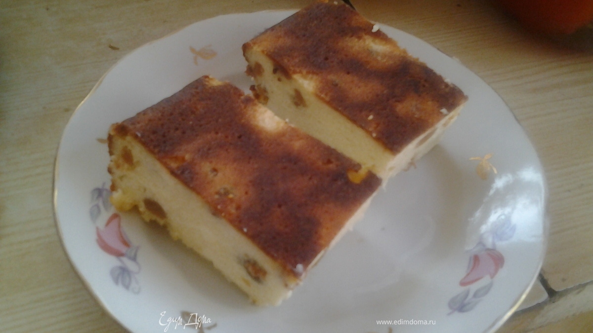 Творожная запеканка (как в детском саду)