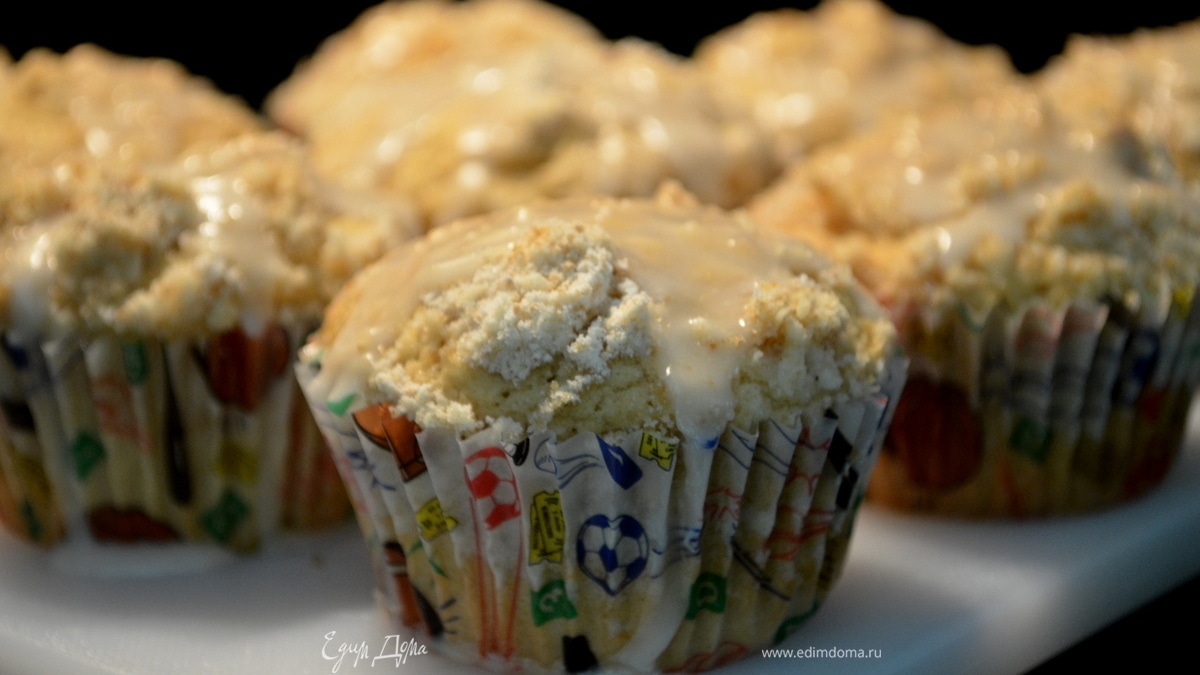 Ванильные кексы с крошкой