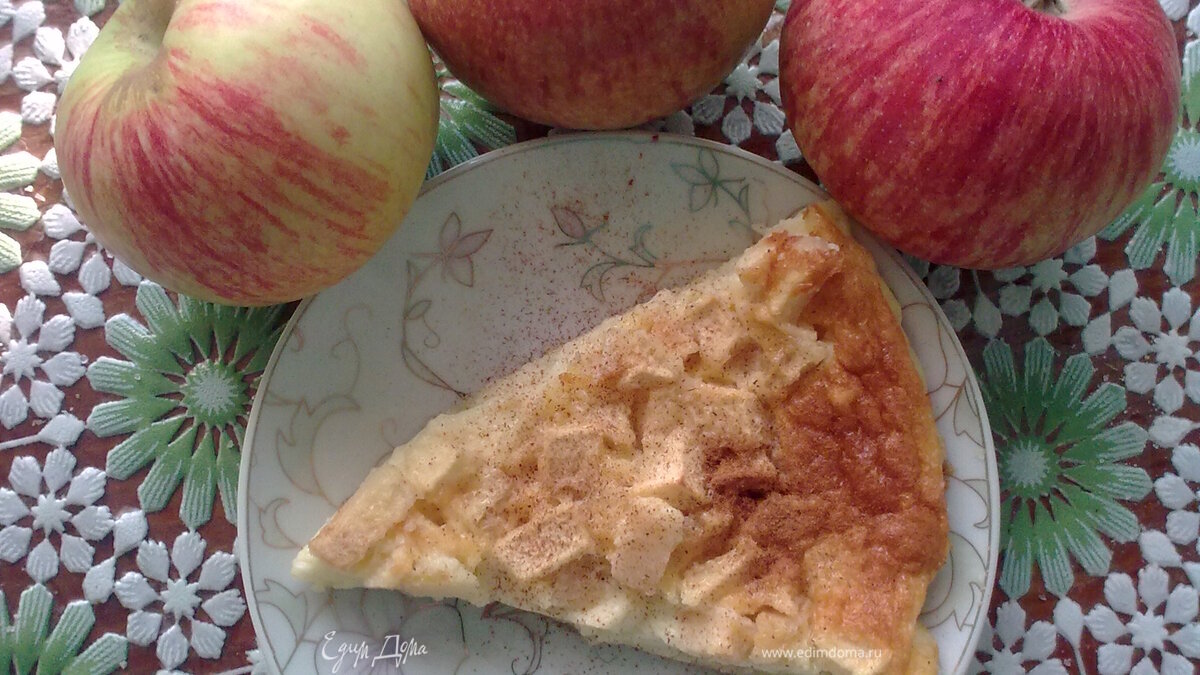 Флонярд с яблоками