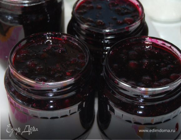 Желе из черной смородины  
