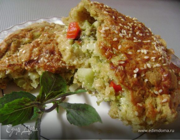 Лодочки с брокколи и сыром