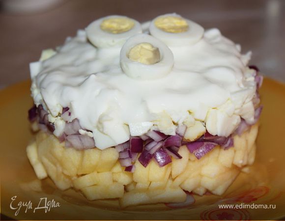 Салат из яблок Салат из яблок