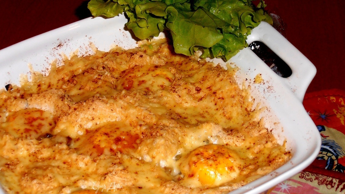 Овощи под яичной шубой