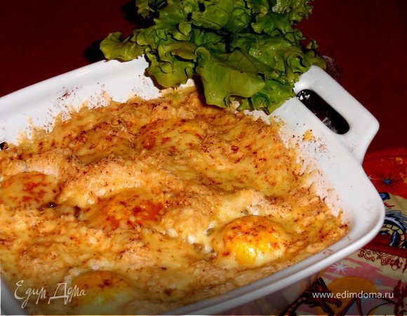 Овощи под яичной шубой Овощи под яичной шубой