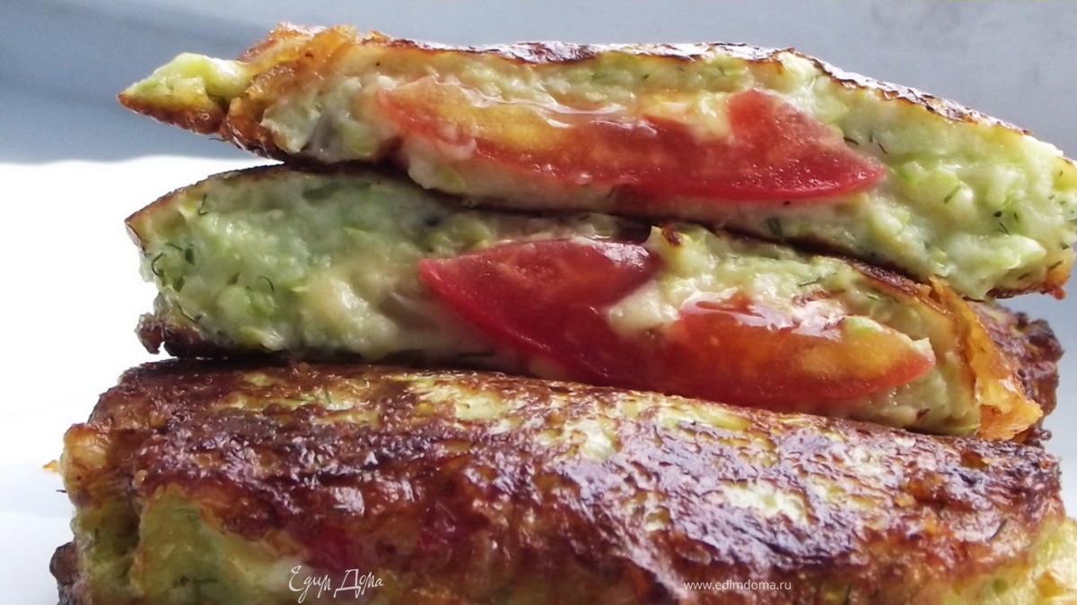 Кабачковые оладьи с секретом