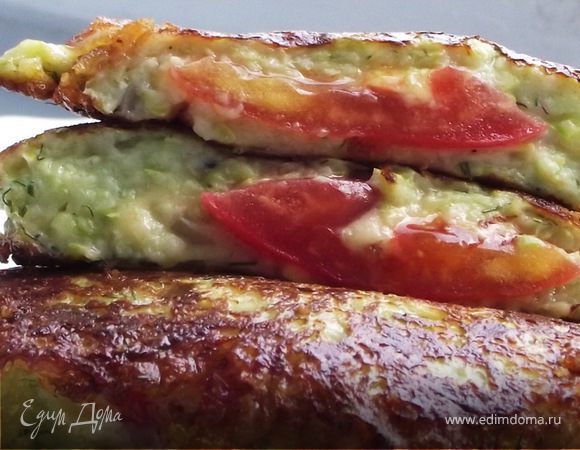 Кабачковые оладьи с секретом