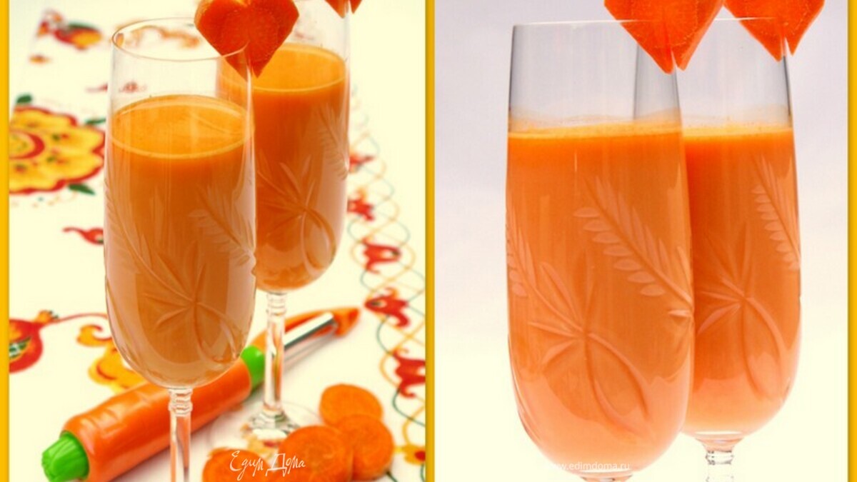 Морковный коктейль