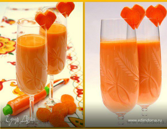 Морковный коктейль Морковный коктейль