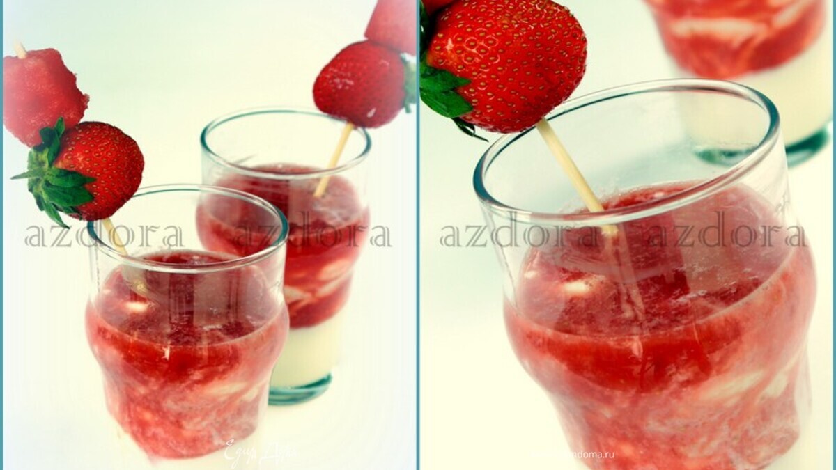 Арбузно-клубничное фруллато