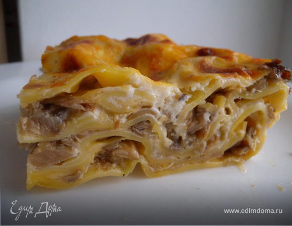 Грибная лазанья Грибная лазанья